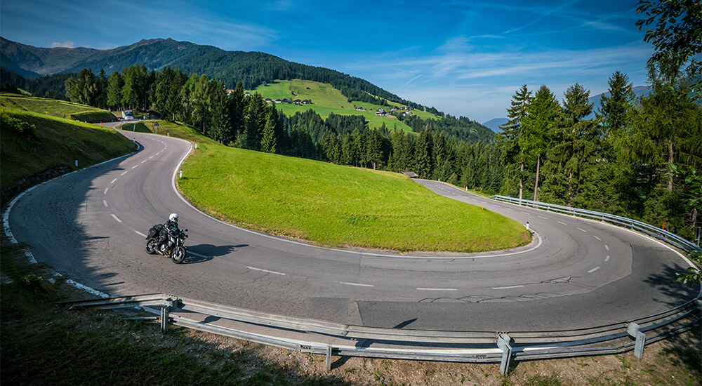 Motorbike experience in the Dolomites!