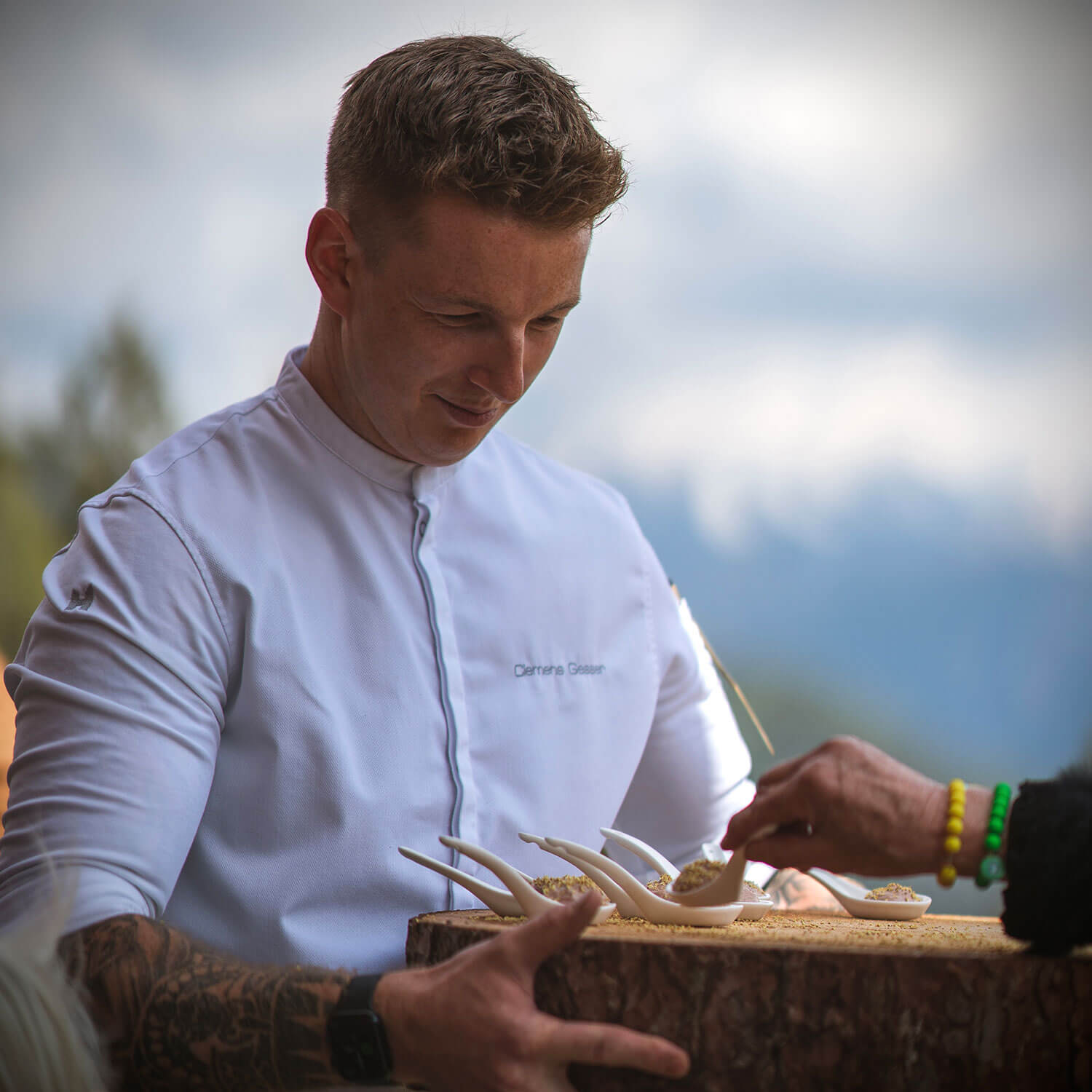 Küchenchef Clemens Gessers